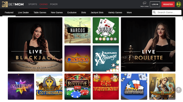 USA Best Gambling Online Game Bet MGM Casino